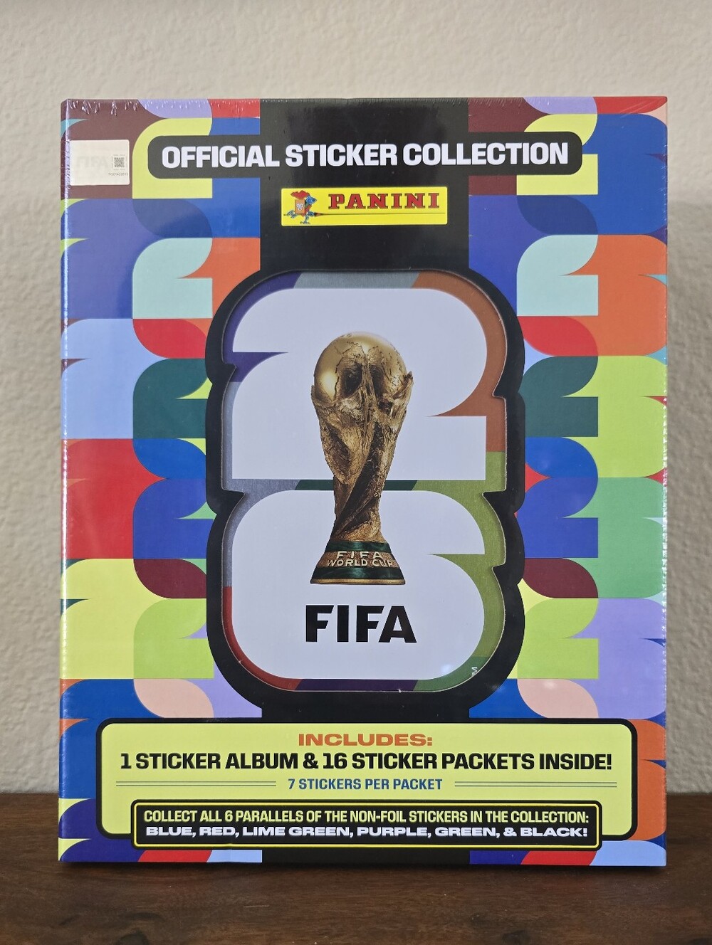 NEW Sealed Panini FIFA World Cup 2026 Sticker Collection Album 112 Stickers